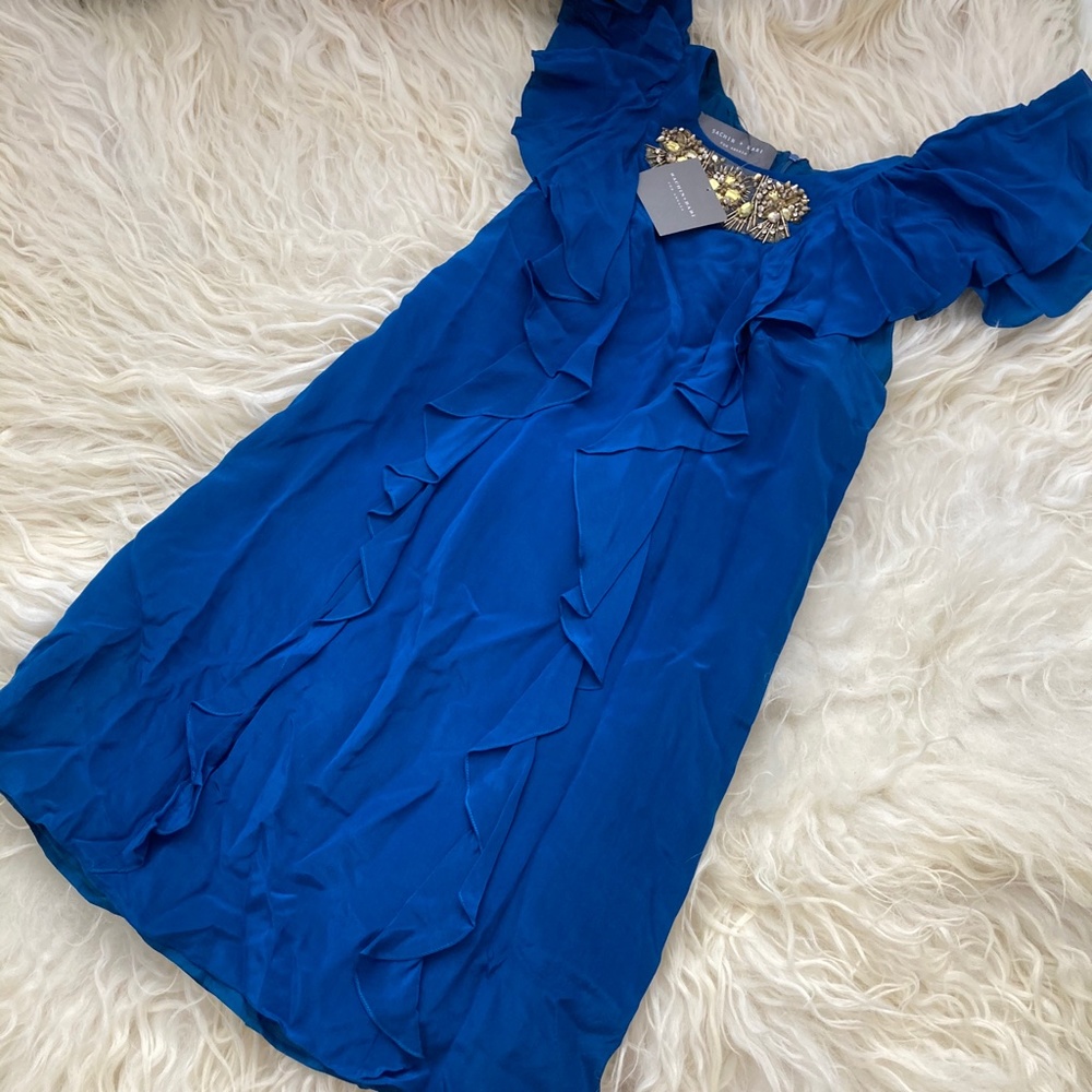 SACHIN + BABI Silk Mini Dress - Picture 2 of 10